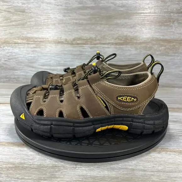 Keen | Shoes | Keen Mens Newport Brown Leather Waterproof  display picture 2